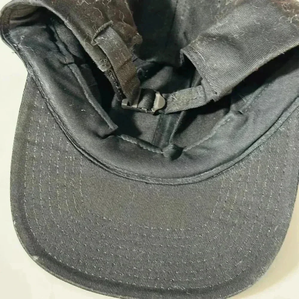 Gloria Vanderbilt - GV - Black and Red Adjustable Cap Baseball Hat